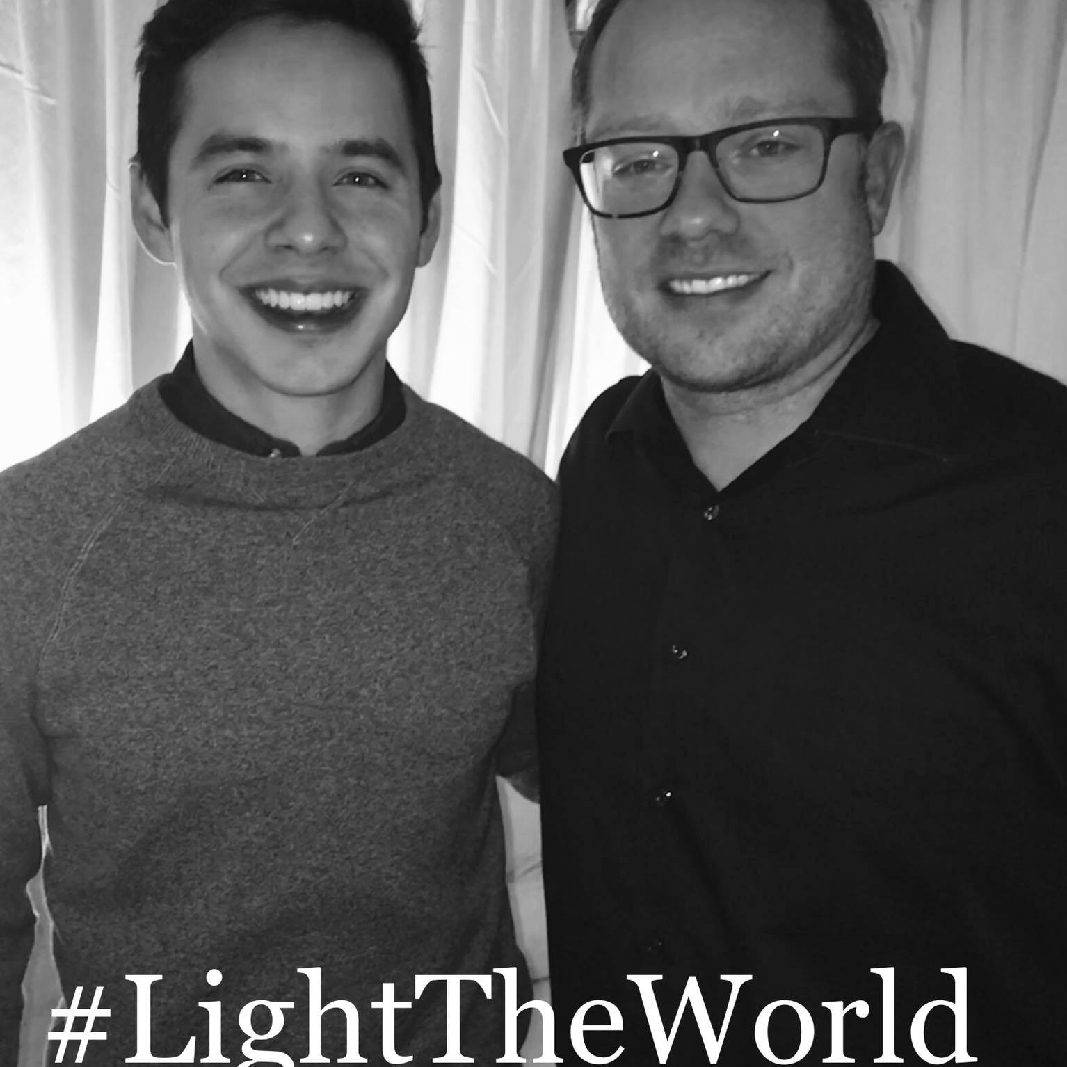 Nick Galieti Podcast interview with American Idol star David Archuleta #LightTheWorld