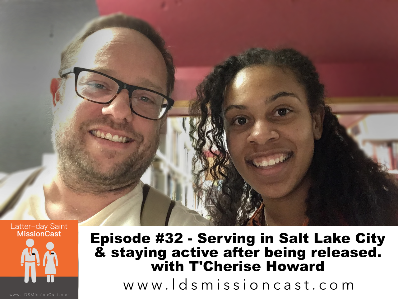 Serving a mission in Salt Lake City Utah - T'Cherise Howard black mormon missionary